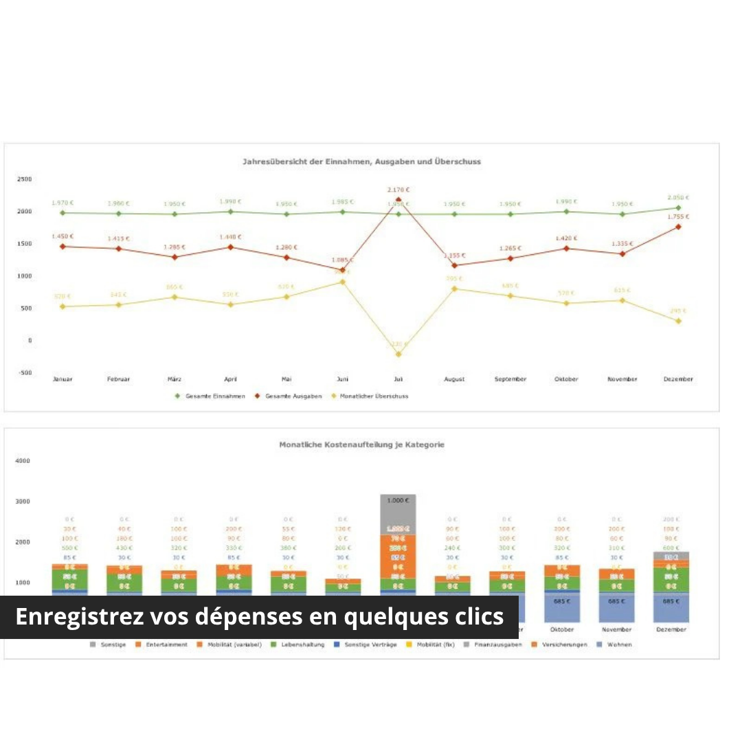 Planificateur budgétaire - Version Digital