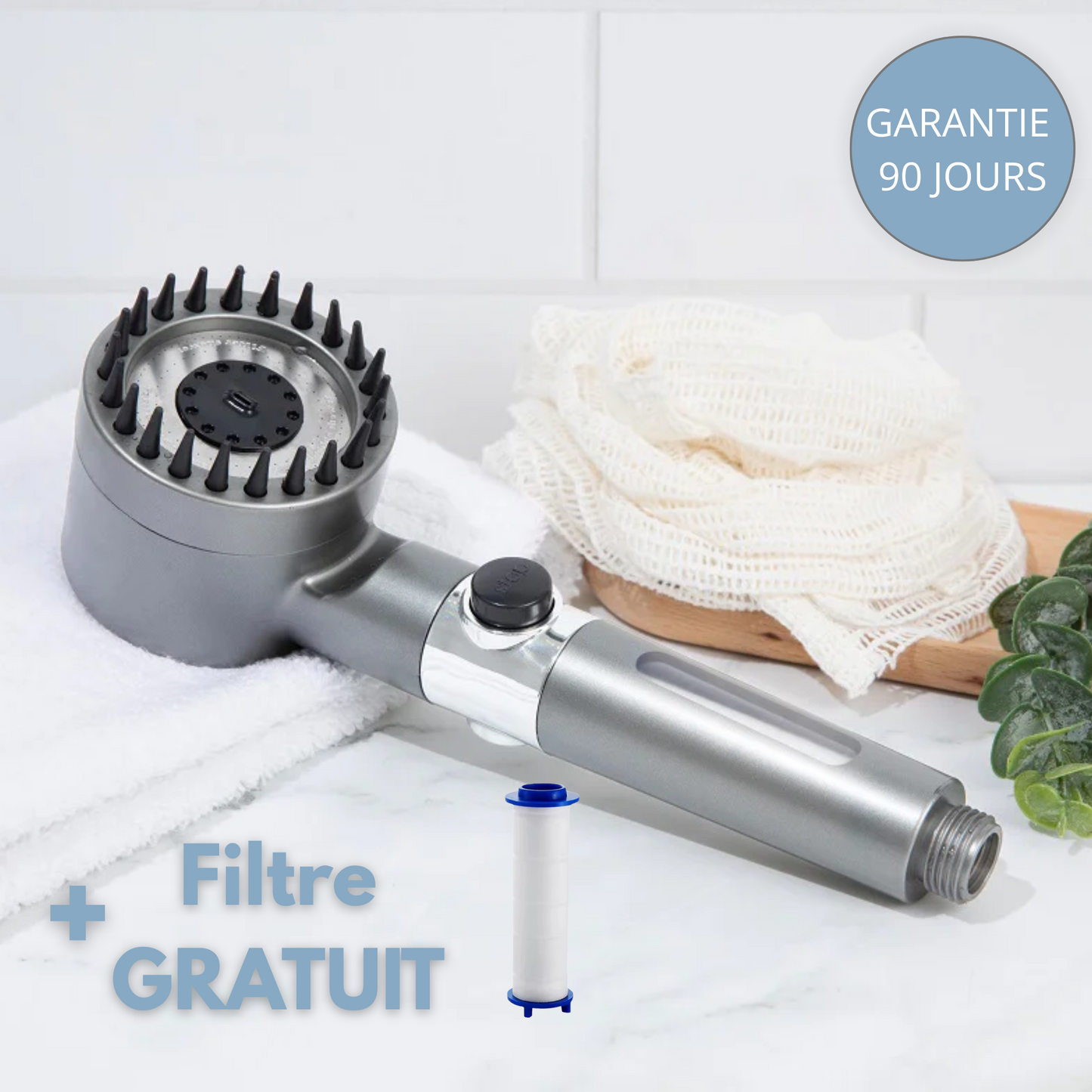 MyShower - Pommeau de douche filtrant