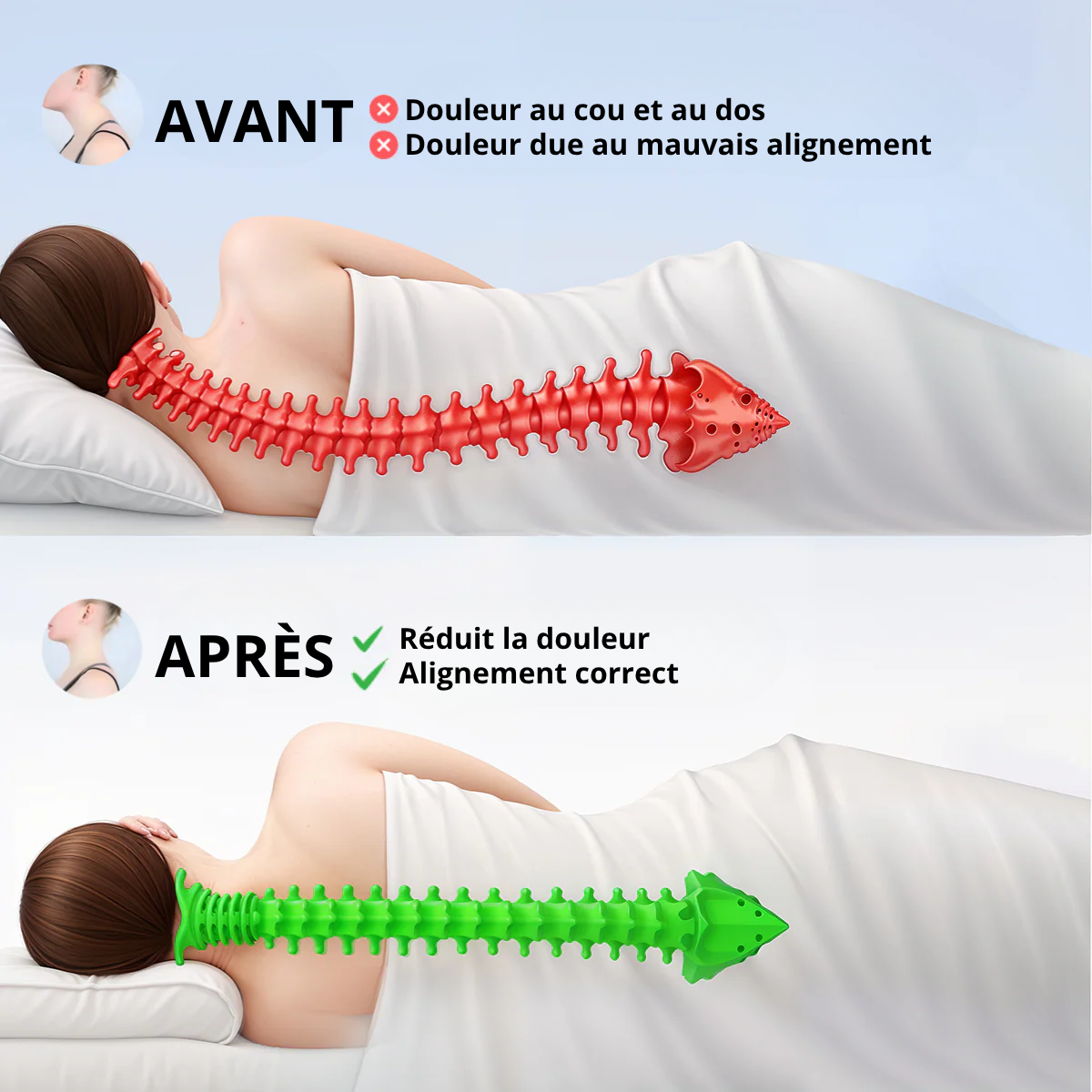 Serenium™ - Oreiller à mémoire de forme 3.0