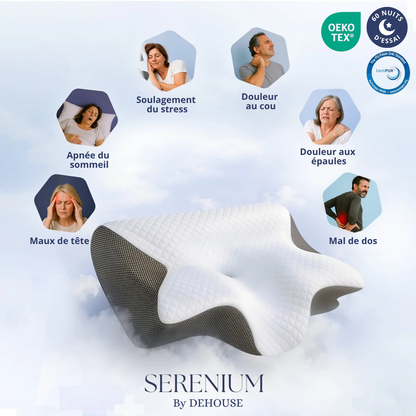 Serenium™ - Oreiller à mémoire de forme 3.0