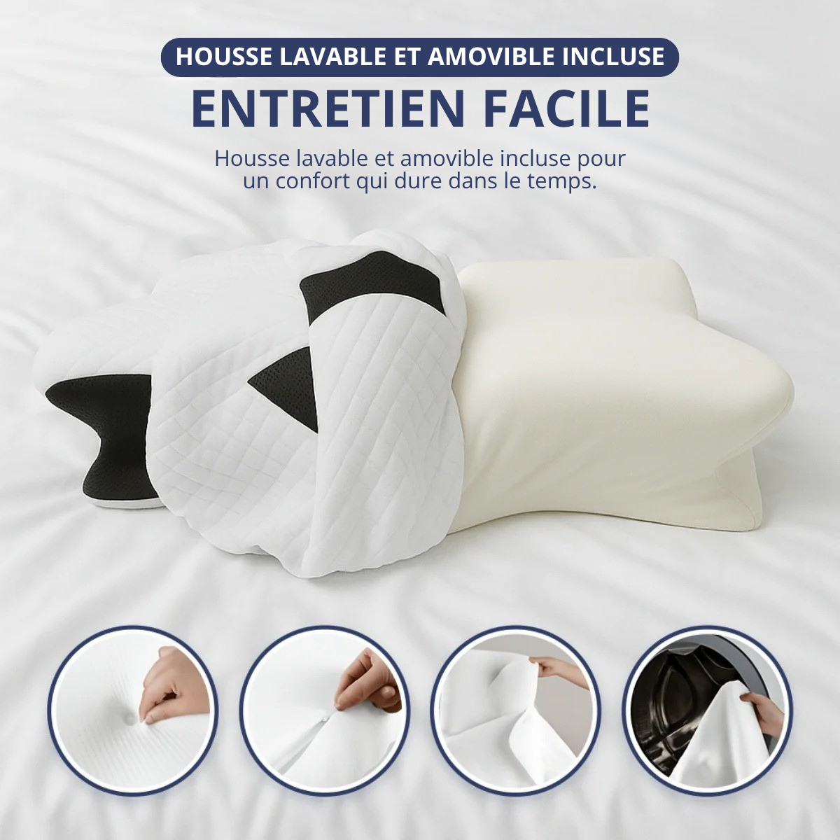 Serenium™ - Oreiller à mémoire de forme 3.0