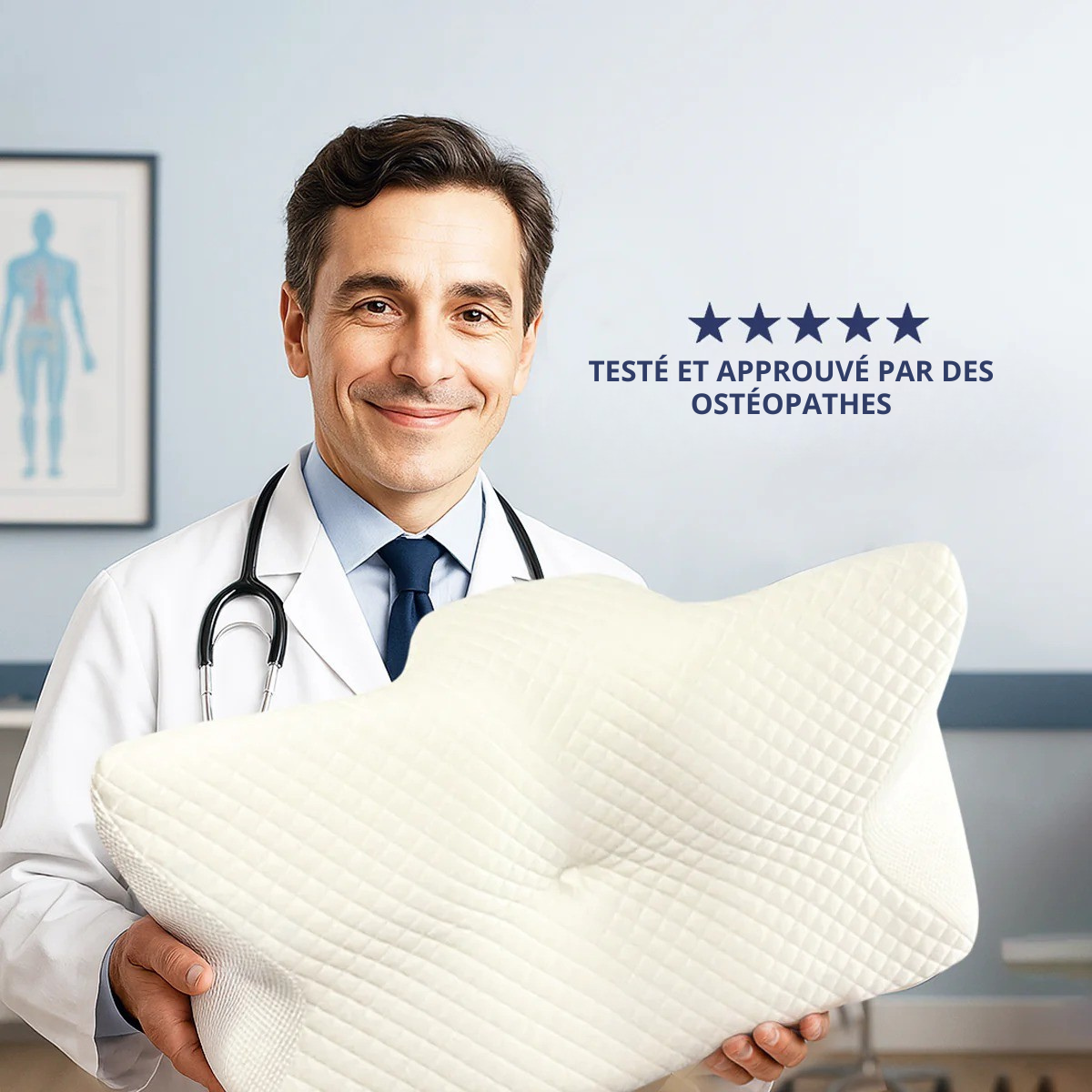 Serenium™ - Oreiller à mémoire de forme 3.0