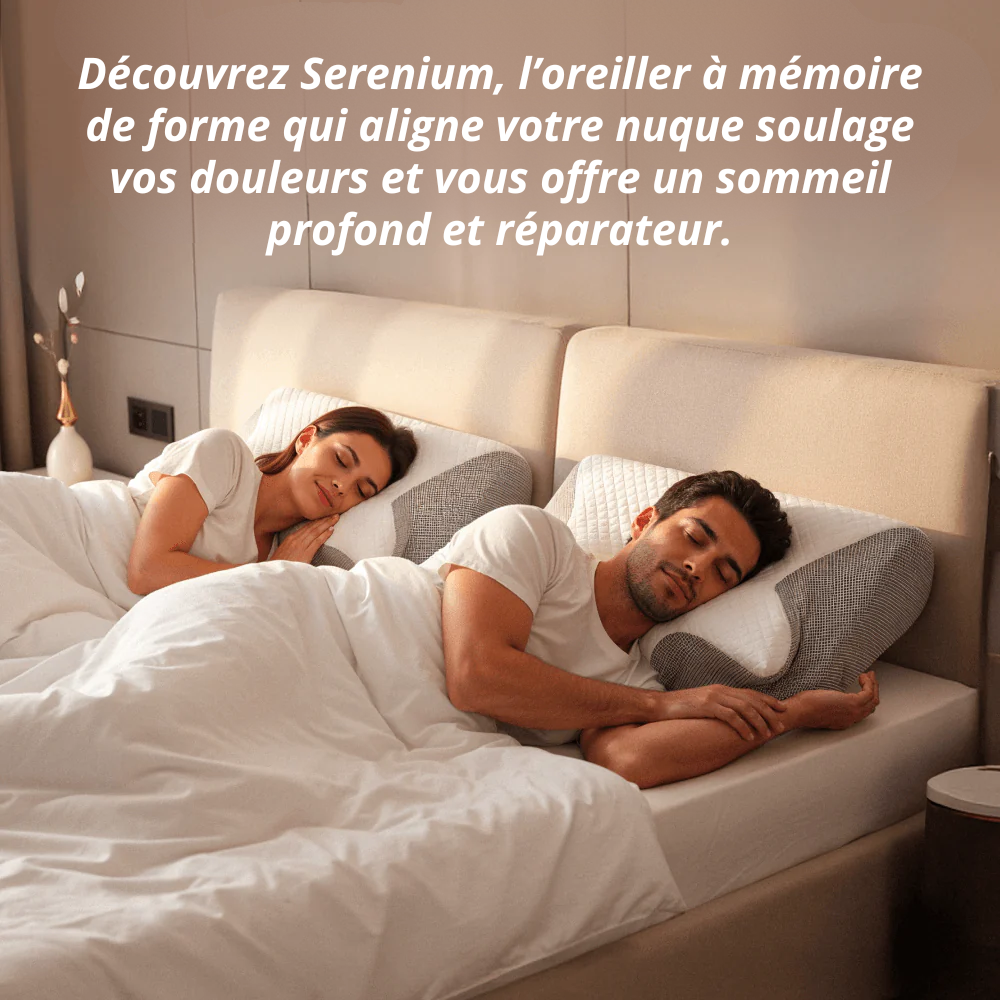 Serenium™ - Oreiller à mémoire de forme 3.0